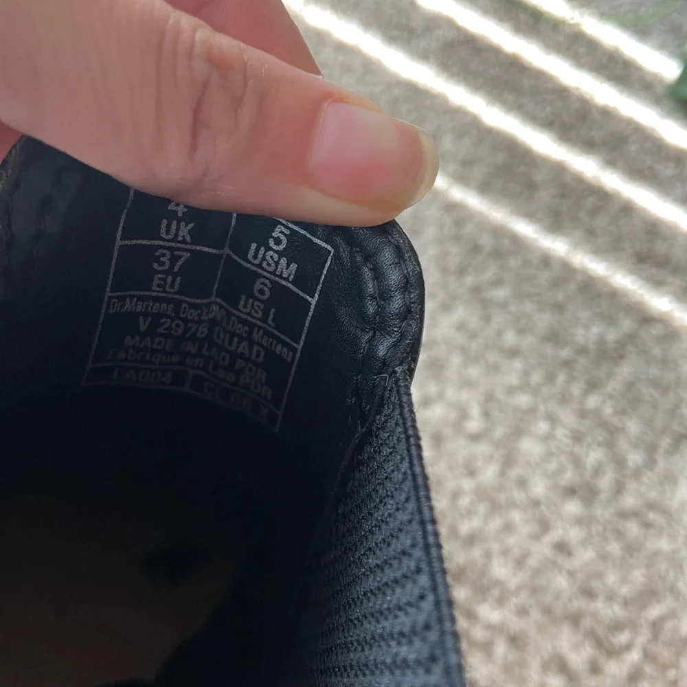 V 2976 Quad Dr. Martens size 6 - Picture 3 of 6